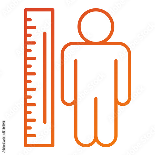 Body Mass Index Icon Style