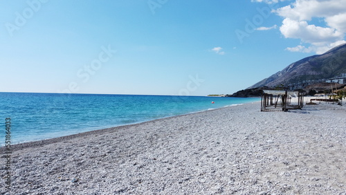 aero photography Albanian Beaches