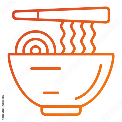 Japanese Food Icon Style