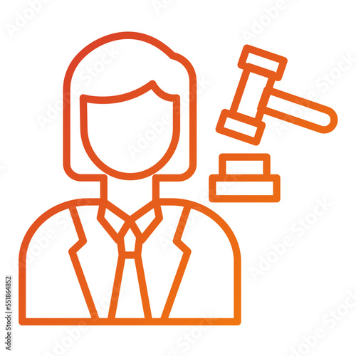Defendant Female Icon Style