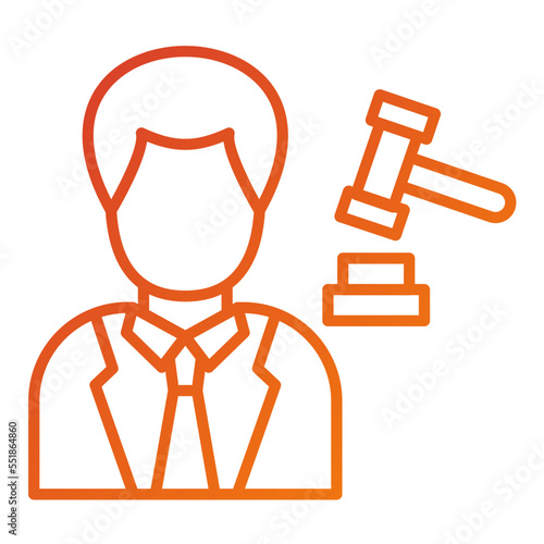 Defendant Male Icon Style