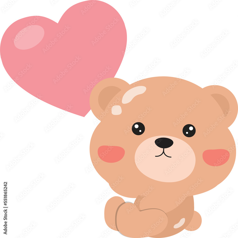 Teddy bear with heart Teddy bear with heart