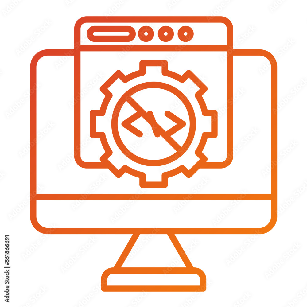 No Code Development Platform Icon Style No Code Development Platform Icon Style
