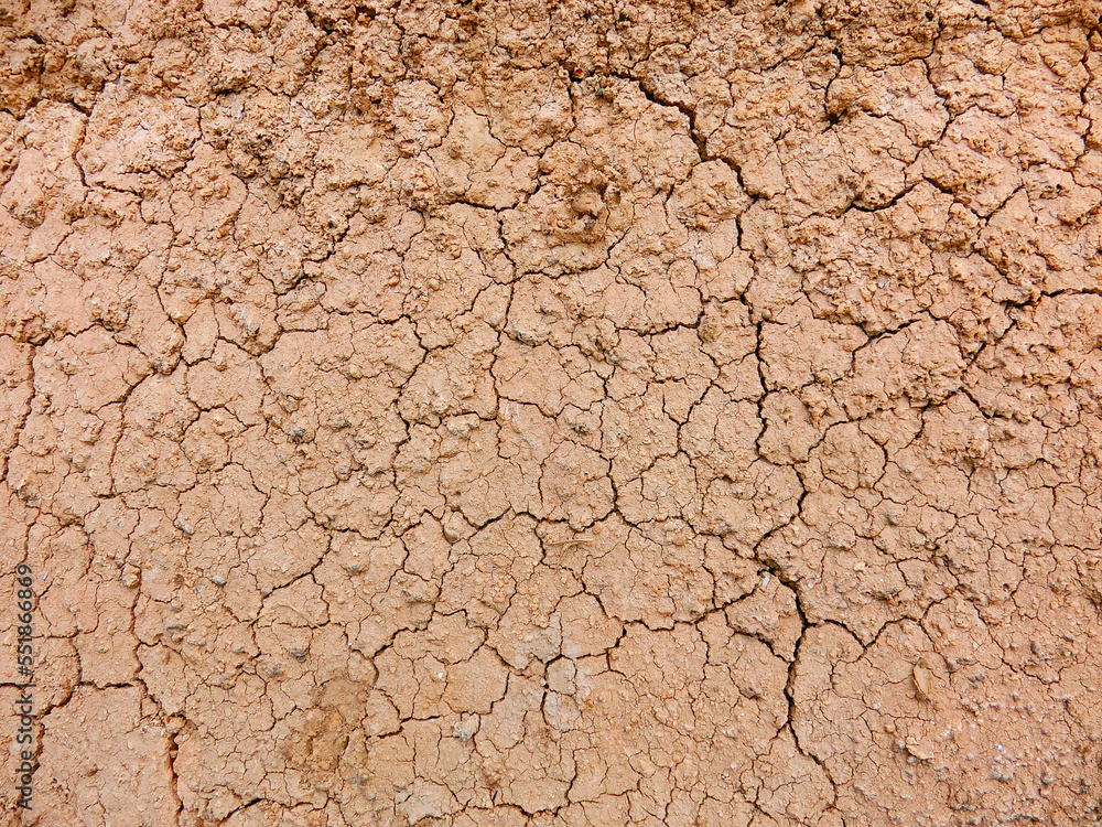 Dried cracked earth soil ground texture background. Dried cracked earth soil ground texture background.