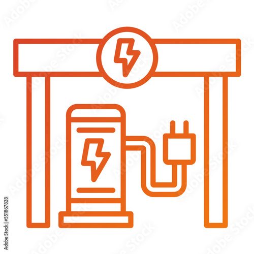 Charging Station Icon Style