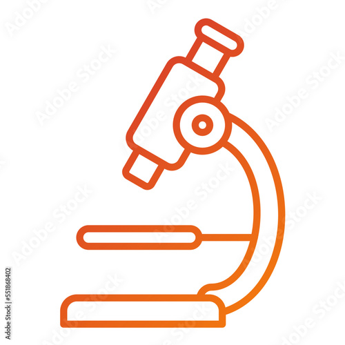 Microscope Icon Style