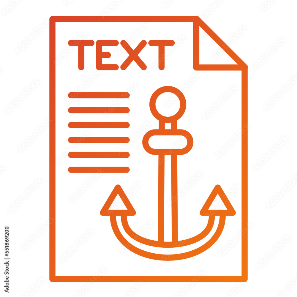 Anchor Text Icon Style Anchor Text Icon Style