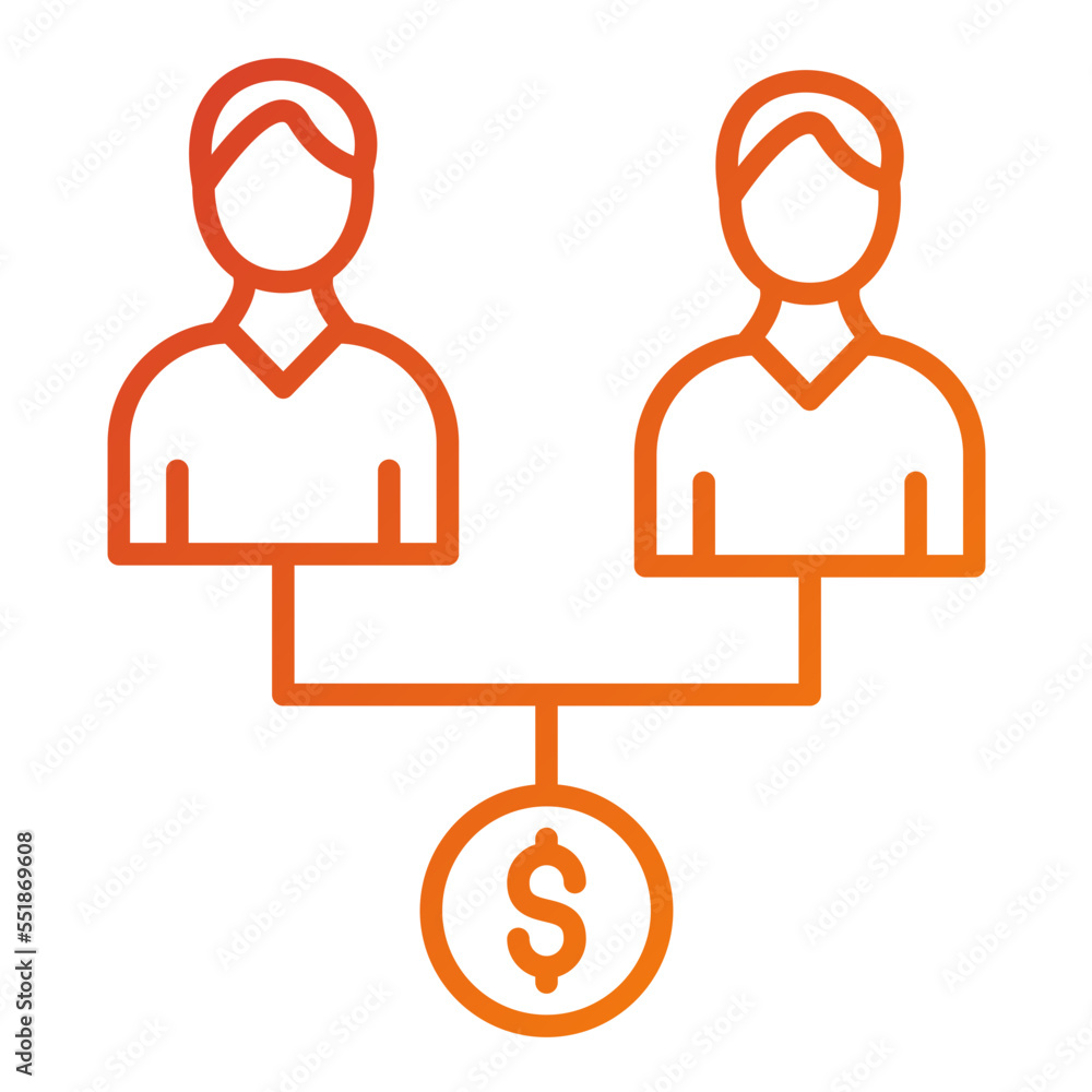 Mutual Funds Icon Style Mutual Funds Icon Style