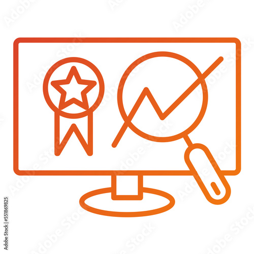 Brand Monitoring Icon Style