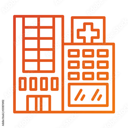 Healthcare Center Icon Style