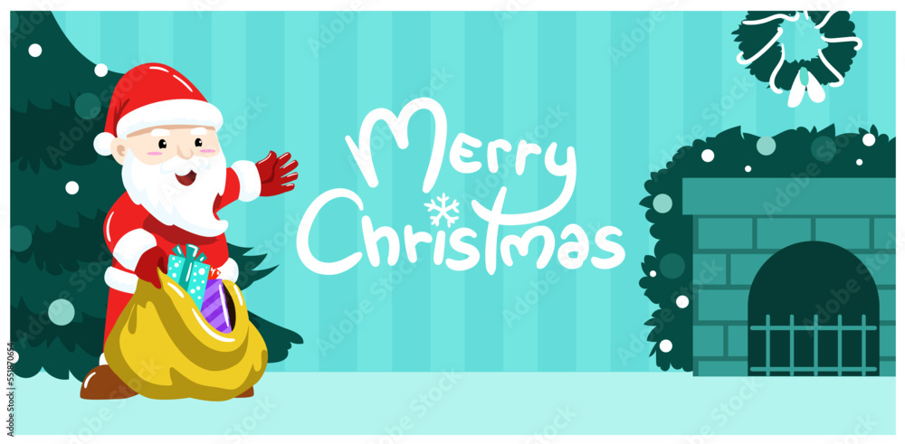 christmas, santa, red, house, fireplace, font, calligraphy, celebration, holiday, gifts, tree, vector christmas, santa, red, house, fireplace, font, calligraphy, celebration, holiday, gifts, tree, vector