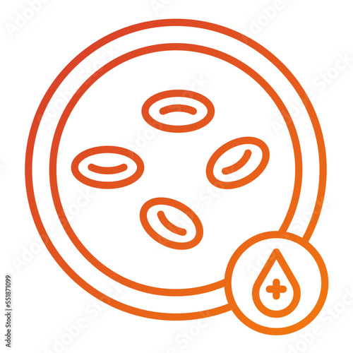 Hematology Icon Style