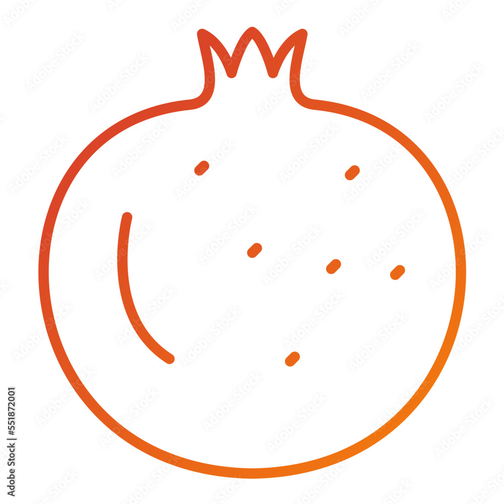 Pomegranate Icon Style