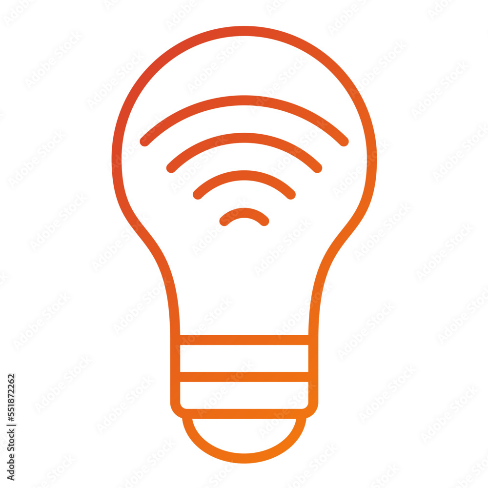 Smart Bulb Icon Style