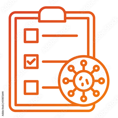 Covid Regulations Icon Style