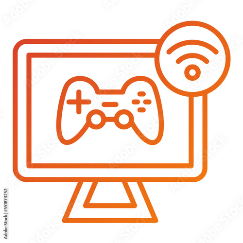 Live Gaming Icon Style