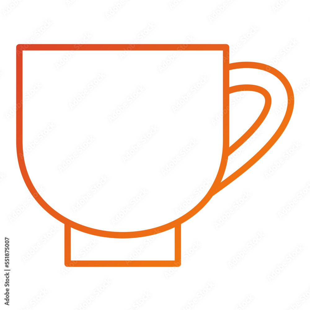 Coffee Cups Icon Style Coffee Cups Icon Style