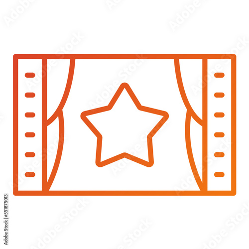 Film Premiere Icon Style