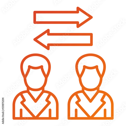 Peer To Peer Icon Style