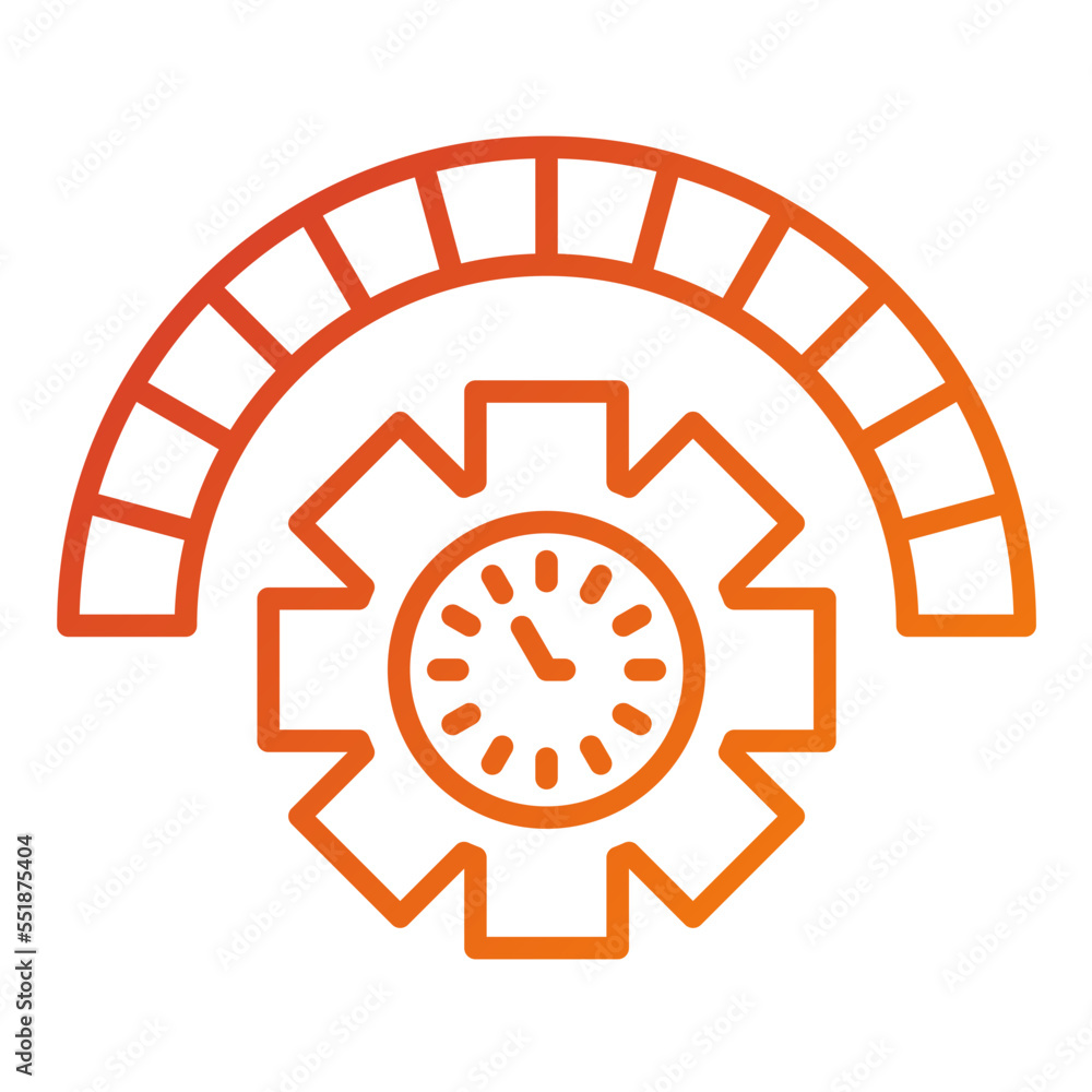 Time Management Icon Style Time Management Icon Style