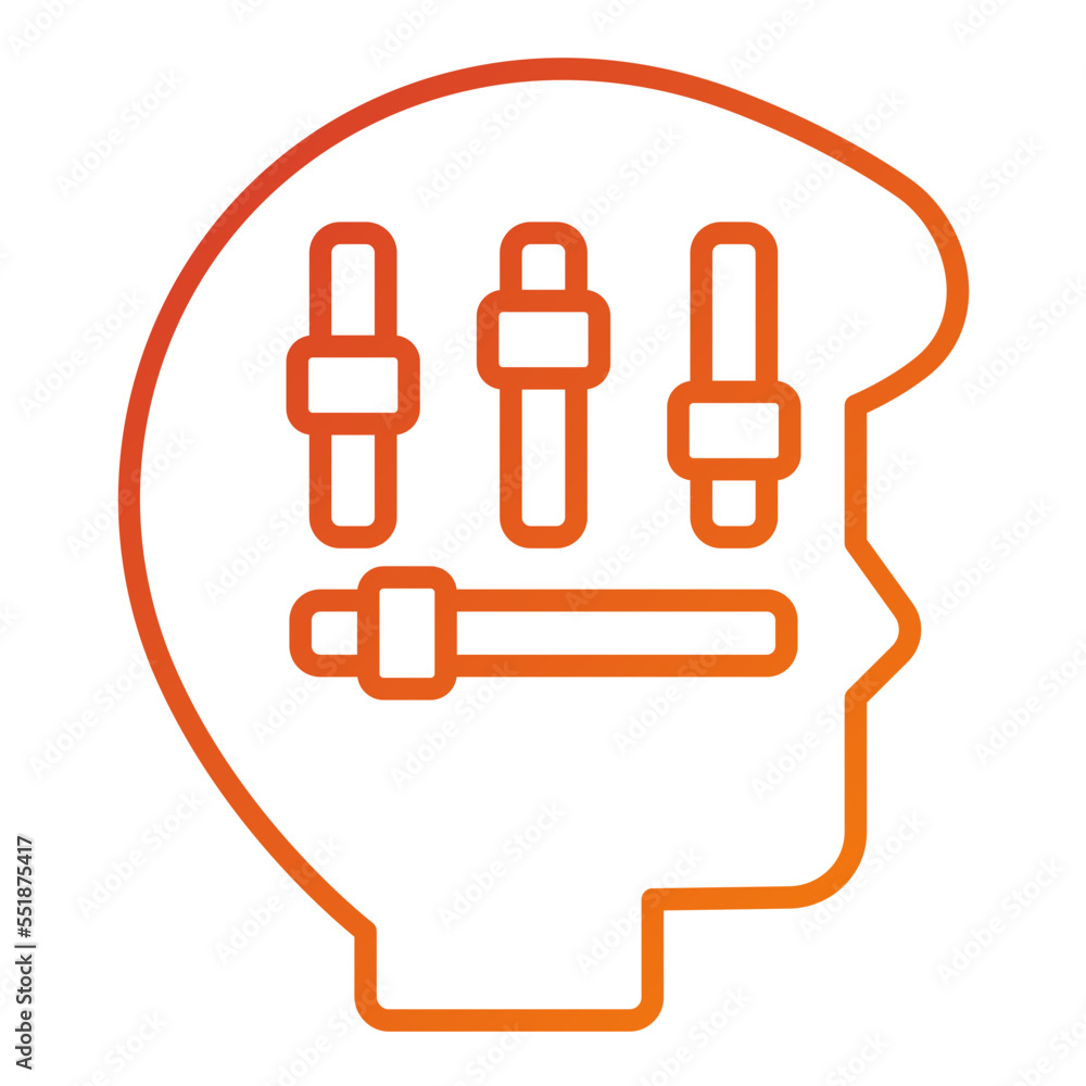 Self Control Icon Style Self Control Icon Style