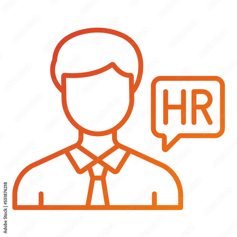 Human Resources Icon Style