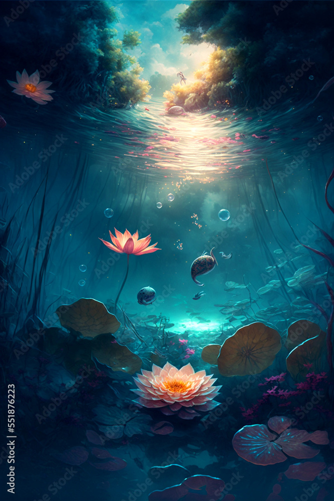 Obraz premium fish underwater