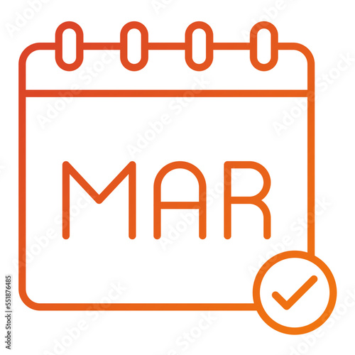 March Icon Style