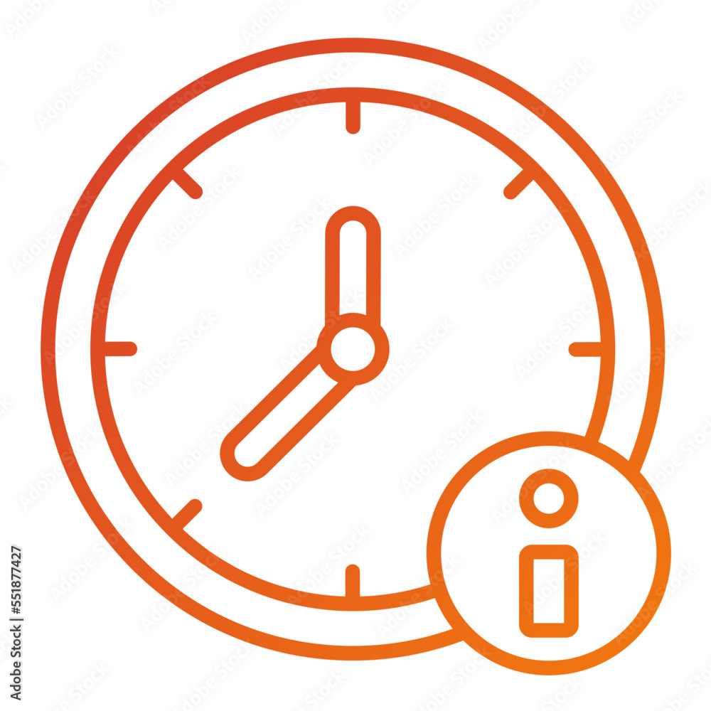 Clock Out Icon Style