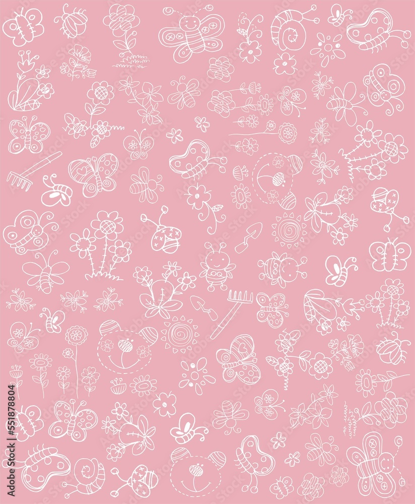 pink background, drawings with white outlines, background of drawings for making, elements, houses, flowers, baby fashion, art, design, art illustration, drawings, sketches, creation, animals, pink background, drawings with white outlines, background of drawings for making, elements, houses, flowers, baby fashion, art, design, art illustration, drawings, sketches, creation, animals,