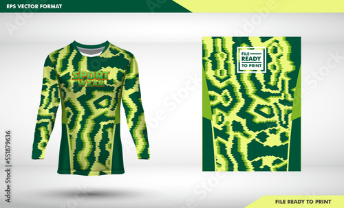 Texture army, skin snake, camouflage texture bikers jersey team road bike design, Jersey design for cycling, Long sleeve t-shirt sport motorcycle, abstract pattern design for team jersey, team uniform