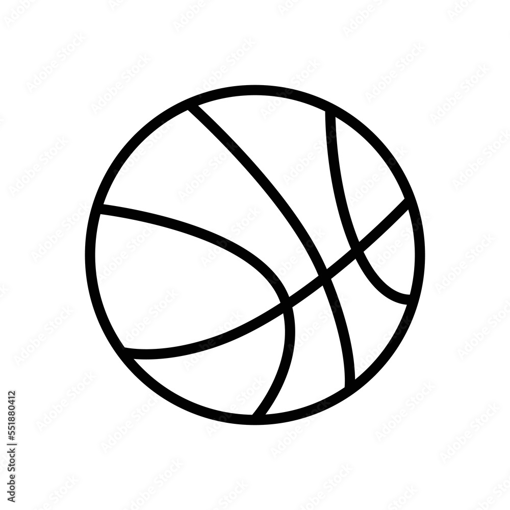 Basket Ball Icon Vector Design Template. Basket Ball Icon Vector Design Template.