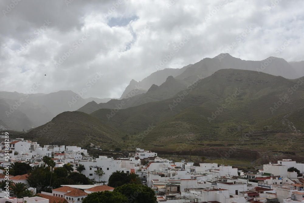 Panoramic view of Agaete