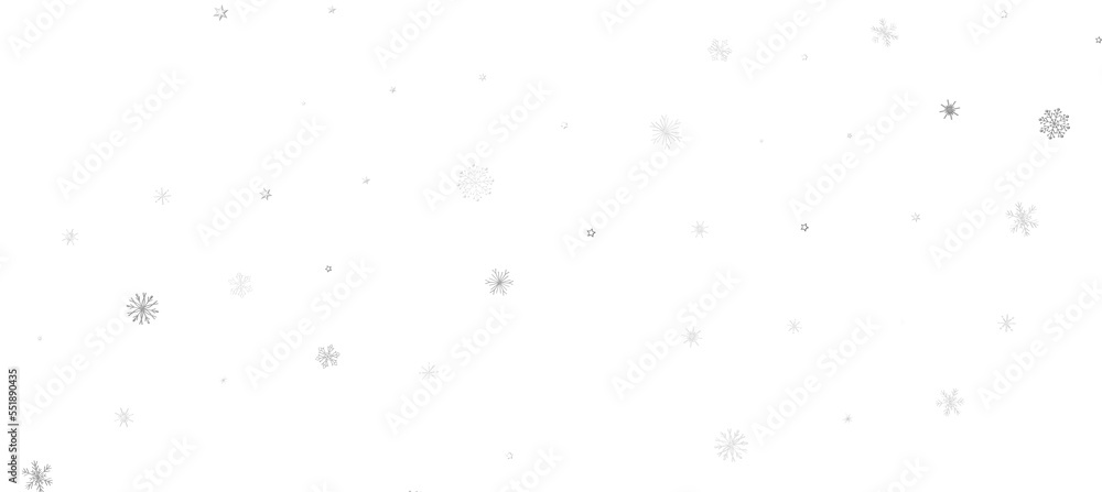 Christmas Card - Snowflakes Of Paper In Frame Christmas Card - Snowflakes Of Paper In Frame