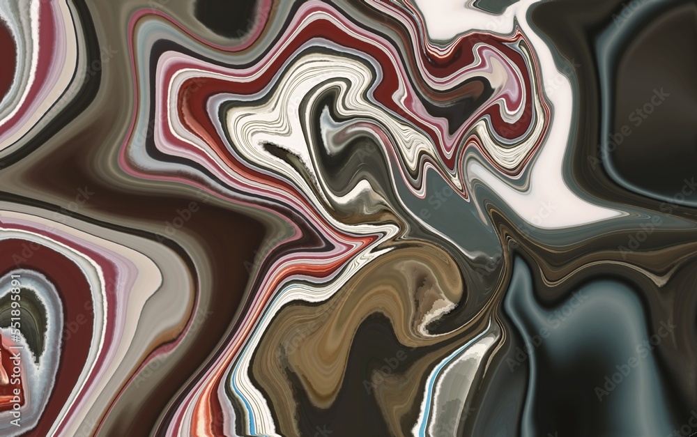 Obraz premium Marble wallpaper water color splash, background gradient motion abstract artwork