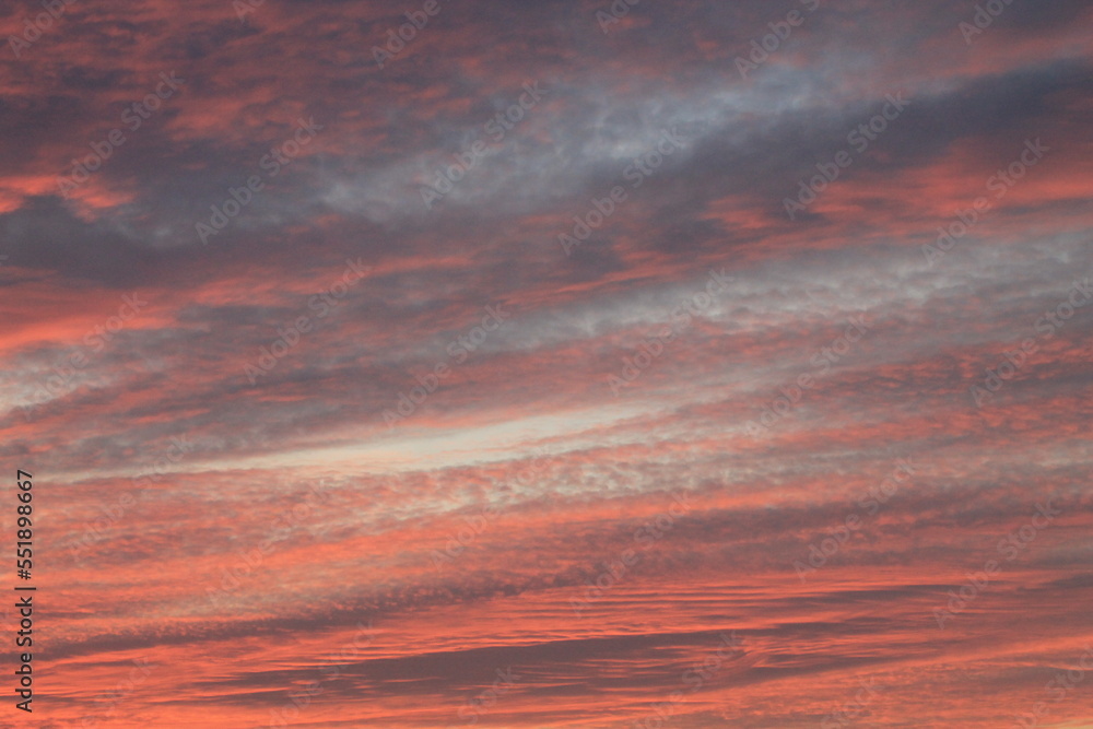 Fototapeta premium sunset in Europe, baltic sea