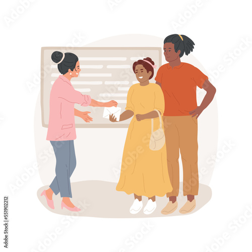Kitchen cleaning isolated cartoon vector illustration. Child cleaning table surface with a sponge, kid washing dishes, tidy kitchen, independent children, preparing food at home vector cartoon.