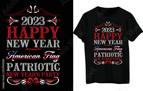 Happy New Year T-Shirt Design