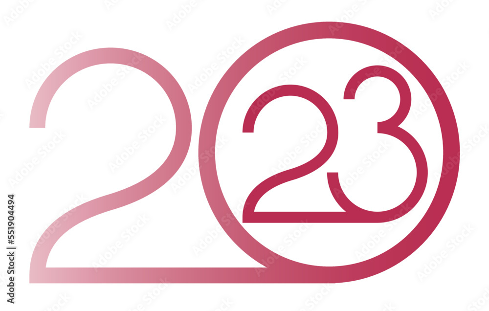 2023 new year vector background. Cover of card for 2023 Creative design for your greetings card, calendar, invitation, brochure, poster, album, viva magenta color 2023 new year vector background. Cover of card for 2023 Creative design for your greetings card, calendar, invitation, brochure, poster, album, viva magenta color