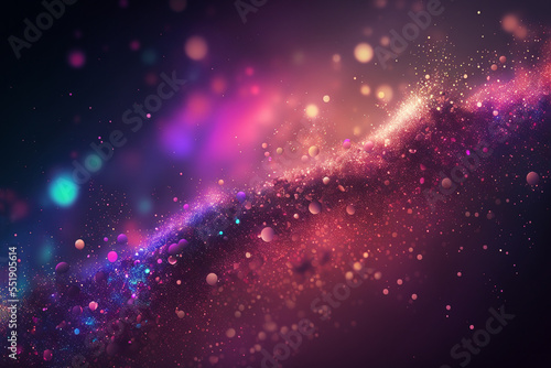 glitter glow illustration colorful abstract background
