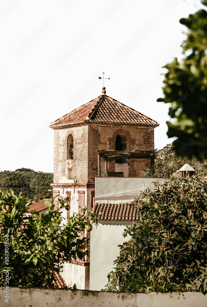 Fototapeta premium Gaucin, pueblo blanco de la Serrania de Ronda 