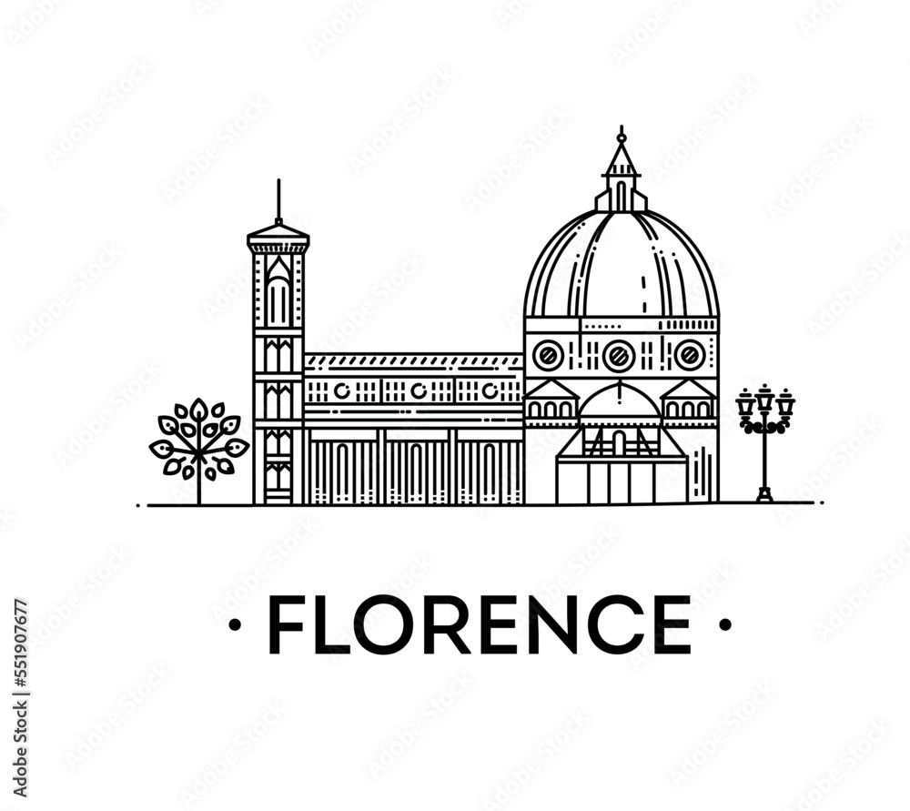 The Cattedrale di Santa Maria del Fiore - The symbol of Italy, Florence