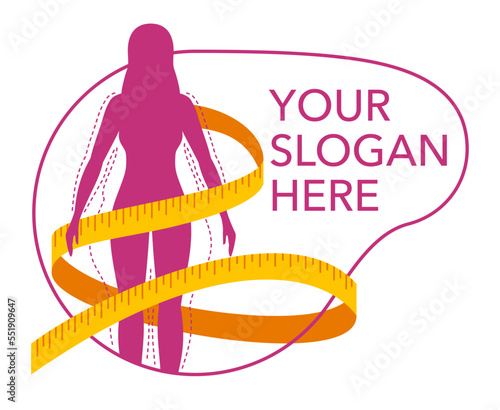 Weight loss challenge program slogan template