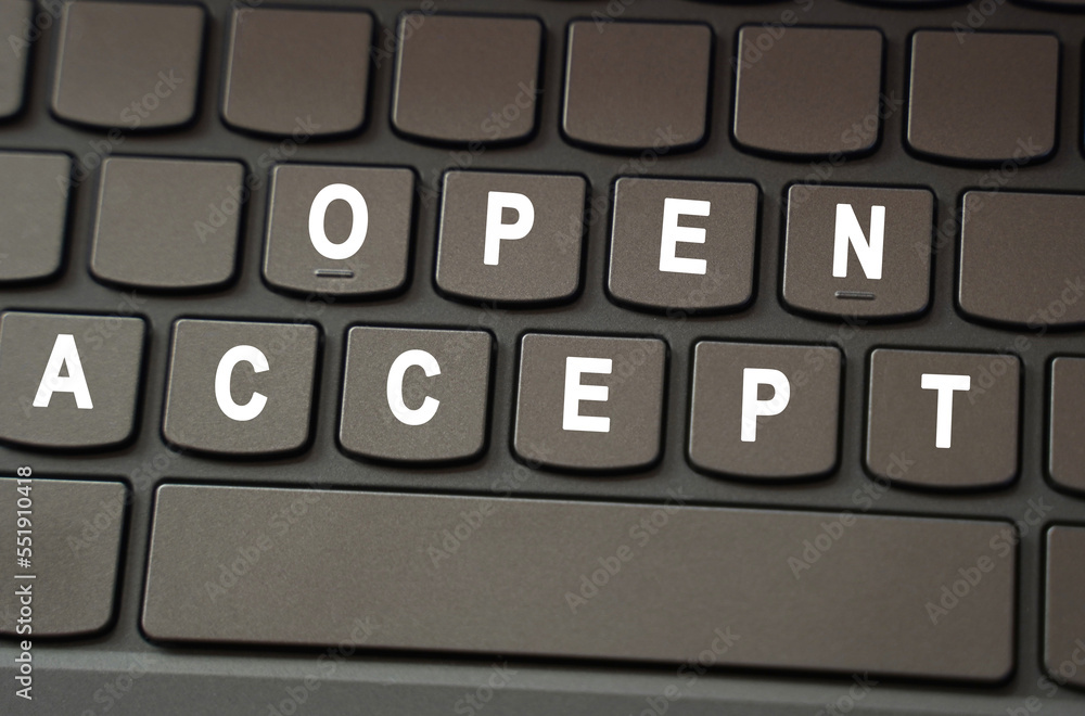 On the black keyboard, the inscription is highlighted in white - Open access On the black keyboard, the inscription is highlighted in white - Open access