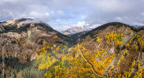Ohio Pass in Autumn - Colorado Rocky Mountains