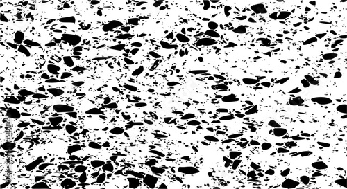 Wallpaper Mural Small uneven spots and particles of debris. Abstract vector texture. Distressed uneven background. Grunge texture overlay with fine grains isolated on white background. Vector illustration. EPS10. Torontodigital.ca