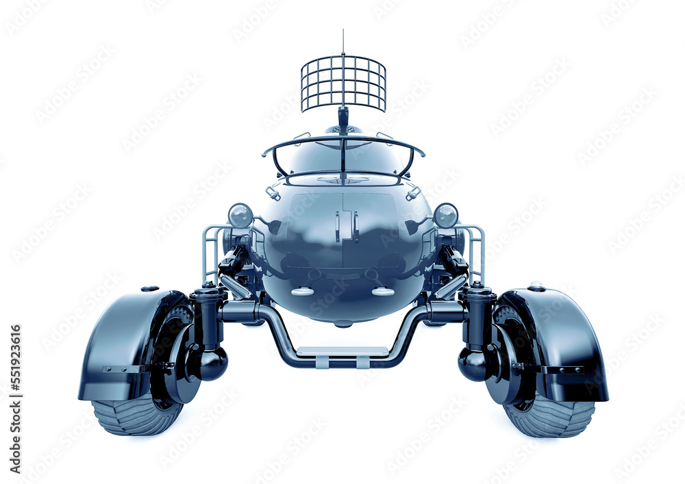 lunar roving vehicle on white background rear view lunar roving vehicle on white background rear view
