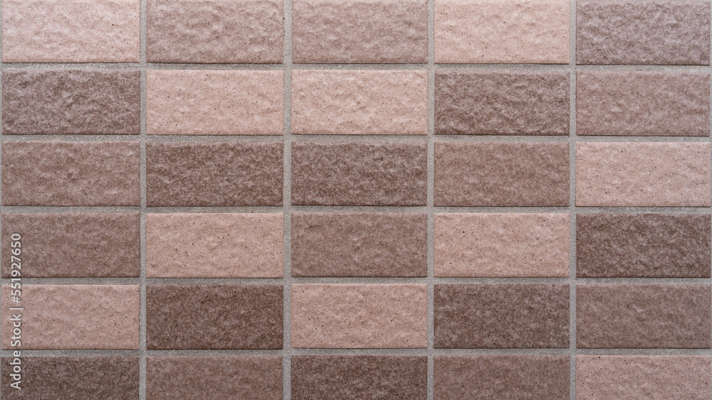 Naklejka premium 外壁 タイル 背景素材