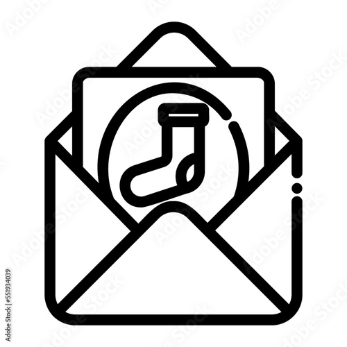 christmas card icon