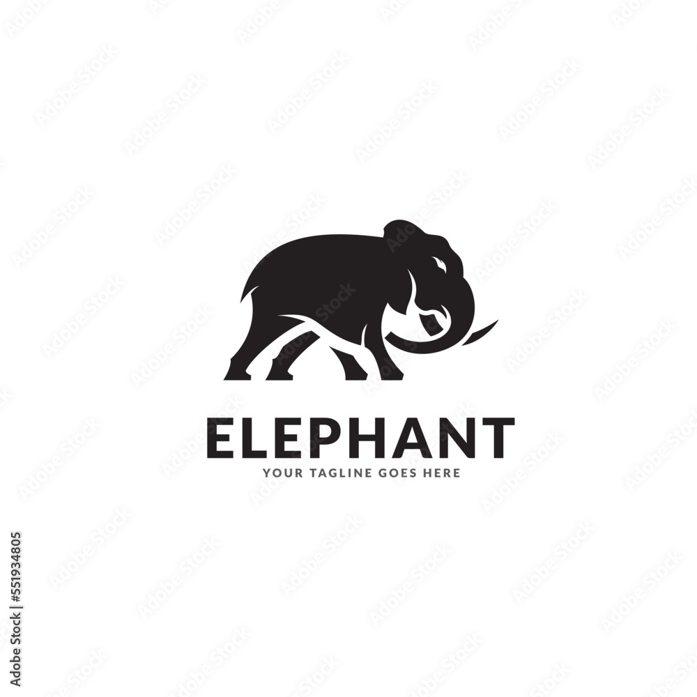 elephant head logo design inspiration. elephant head logo design inspiration.